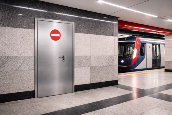 Противопожарные двери в Метро